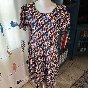 Lularoe Geometric Dress